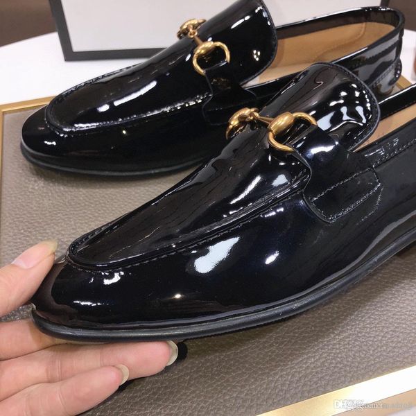 

brand men's designer dress shoes handmade rhinestone suede fashion england loafers men luxury party wedding shoes nightclub male shoe, Black
