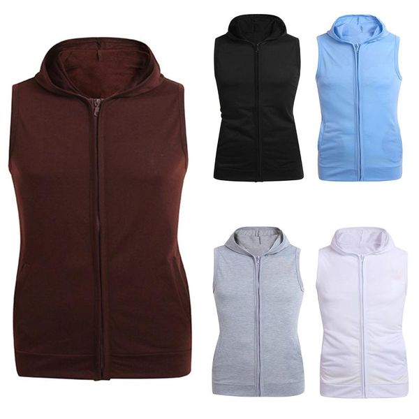 

men' tank solid color summer lightweight softshell vest, windproof sleeveless jacket for travel hiking running golf plus size m-4xl, White;black