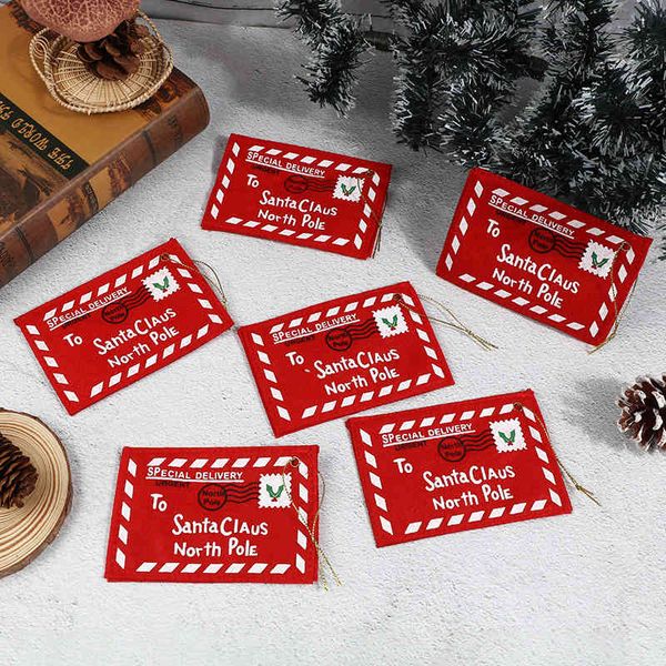 

christmas zhiri small envelope non-woven decoration pendant gift packaging