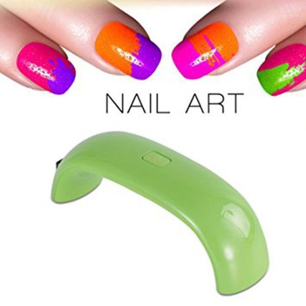 

rainbow small nail lamp mini portable potherapy unit usb polish light 9w dryer1