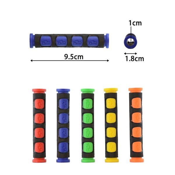 

handlebars 2 pair universal 7/8" 22mm silicone brake handle cover lever protector for motorcycle electric bikes