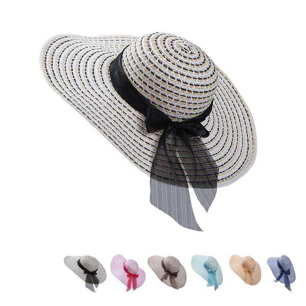 

beach hat sun-folding female visor wide brim hats, Blue;gray