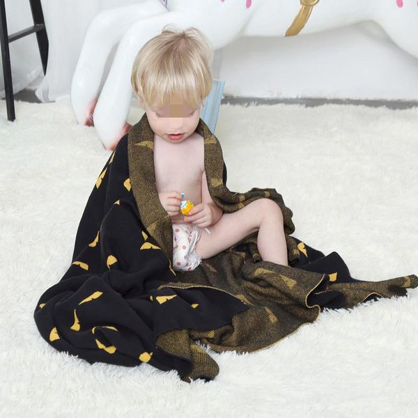 

blankets & swaddling 120*180cm baby blanket infant knitted children quilt stroller sleep cover air conditioning kids nap