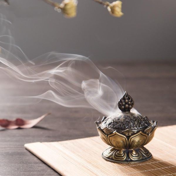 

fragrance lamps tower censer creative pocket small incense burner sandalwood vaporizer buddha home interior
