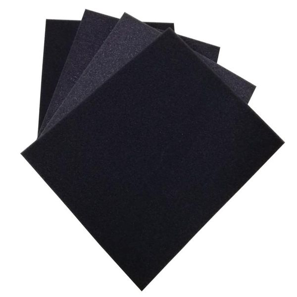 

black high resilience high-density solid sponge no pick pluck tool organizers