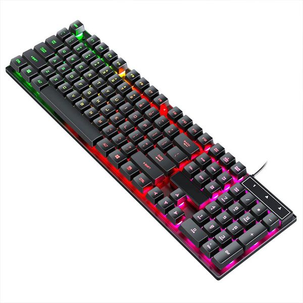 

keyboards rgb glowing mechanical hand-sensitive keyboard