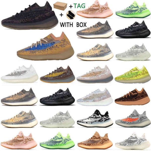 

2021 380 v3 factory quality men sneakers alien mist black camo women running shoes with box receipt socks keychains tags suit