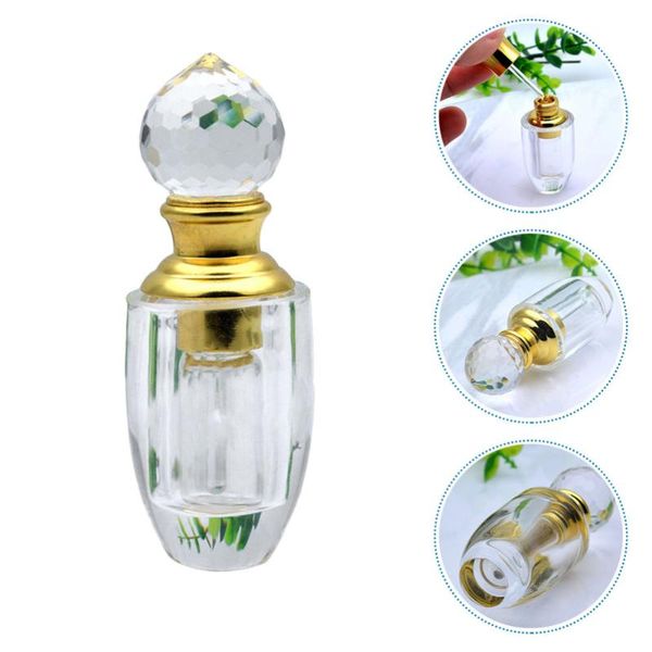 

storage bottles & jars essential oil bottle perfume glass dropper container 1.5ml