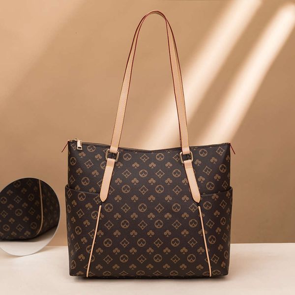 

women's bag 2021 fashion printed portable tote large capacity shopping one shoulder travel commuter bag