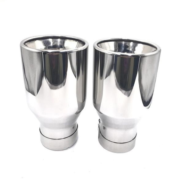 

manifold & parts 1pcs exhaust pipe car brand high-quality 304 stainless steel flush air outlet, suitable for any model