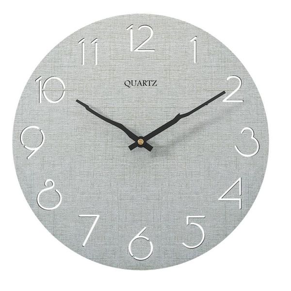 

wall clock boyida wooden nordic living room modern fashion bedroom clocks