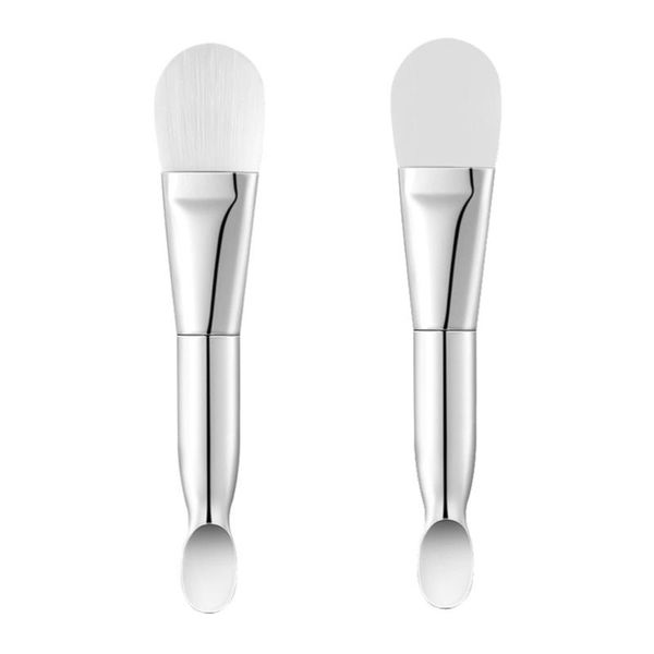 

2pcs diy facial brushes mask brush face cosmetic tool eyelash curler