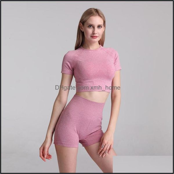 

exercise wear athletic outdoor apparel sports & outdoors summer suit 2 piece women fitness ropa deportiva mujer yoga set gym clothing drop d, White;black