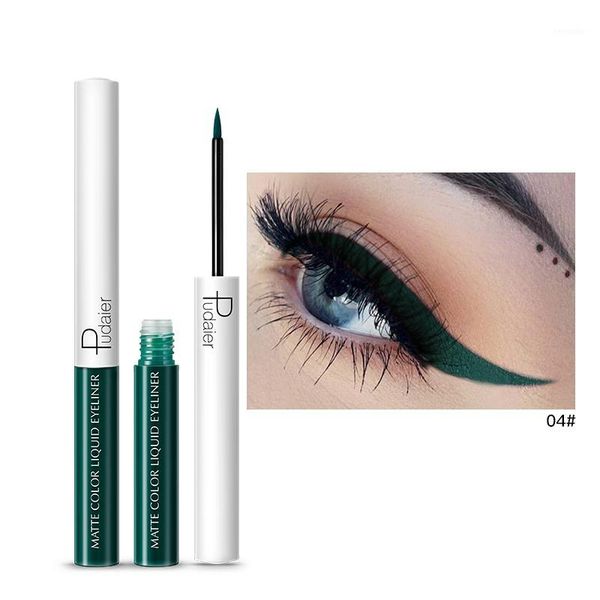 

color long lasting liquid eyeliner makeup waterproof fast dry matte multicolor eye liner1