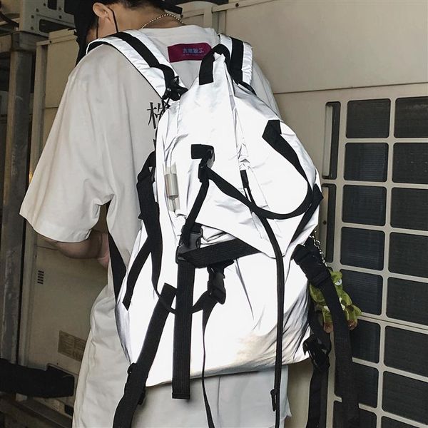 

backpack original design fashion brand large capacity school bag functional wind tooling personality travel