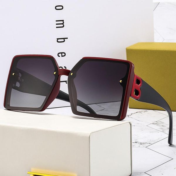 

trend square women polarized sunglasses 2021 fashion brand vintage oversized gradient lens drive women's eyewear, White;black