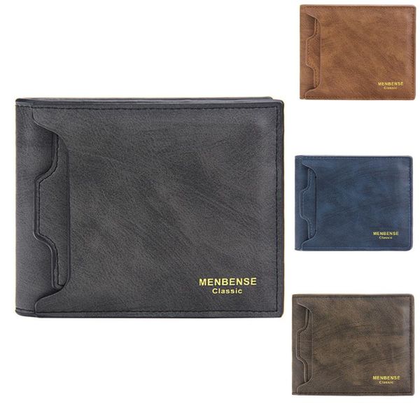 

wallets men's wallet purse money bag fashion pu soft leather male mini card holder hasp coin pocket slim purses for men, Red;black