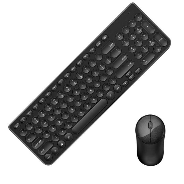 

keyboards 2.4ghz wireless keyboard mouse set combo 1500dpi mice computer pc +wireless for lapdeskoffice