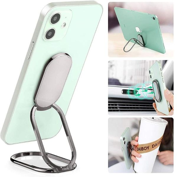 

cell phone mounts & holders arrive universal finger kickstand foldable ultra-thin back grip stand for ipad tablets