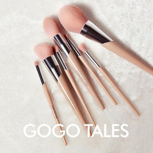 

makeup brushes gogotales 7pcs set blush loose powder high gloss eye shadow nose combo brush tools with bag