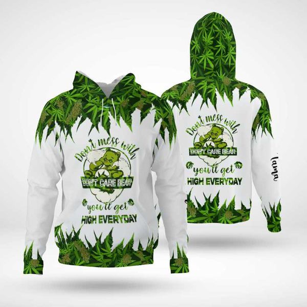 

men's hoodies & sweatshirts cute bear 3d printed hoodie women/men casual streetwear outfit autumn girl hiphop hoody clothes drop, Black
