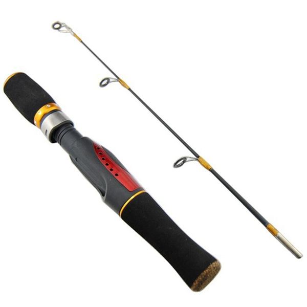 

ultralight fishing rod 66cm winter ice feeder carp pole carbon 2 section spinning boat rods