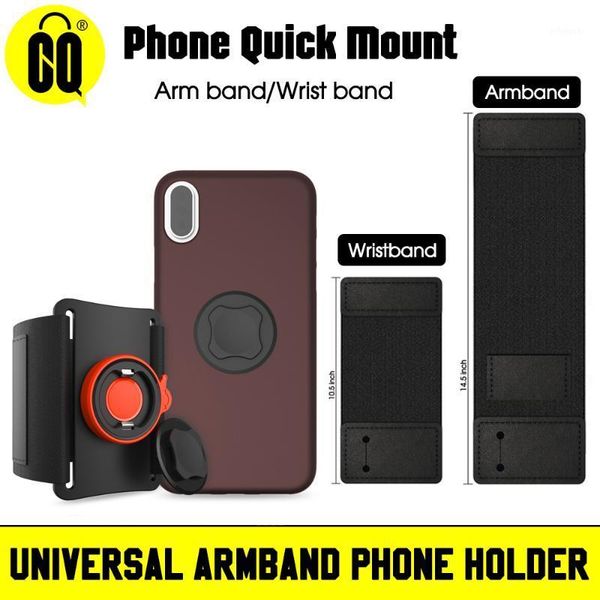 

quick mount running phone armband- wrist band cell holder sport arm universal fit for 11 pro max/xs/xr/8 plus cases1