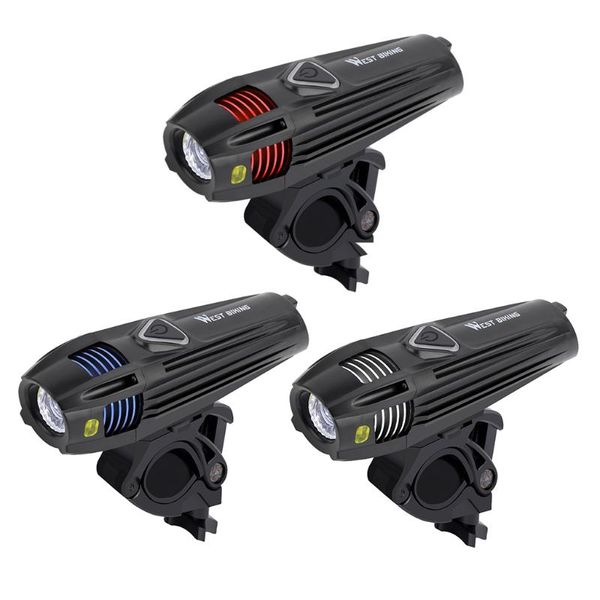 

head light front handlebar lamp waterproof bike led headlight lights