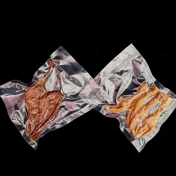 

transparent temperature packaging high vacuum food retort pouch bag