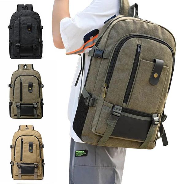 

outdoor bags large capacity backpack travel men's fishing hiking bag camping sports camouflage