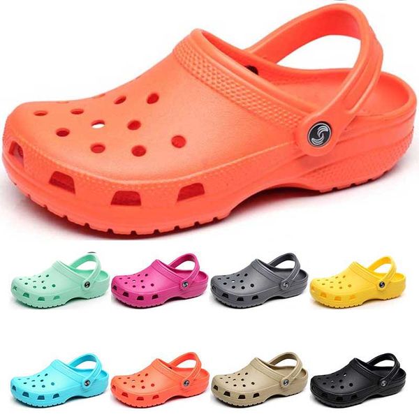 

386 hotsale fashion Sandals Slip On Casual Beach Waterproof Shoes men Classic Nursing Clogs Hospital Women Slippers Work Medical, 10 36-47