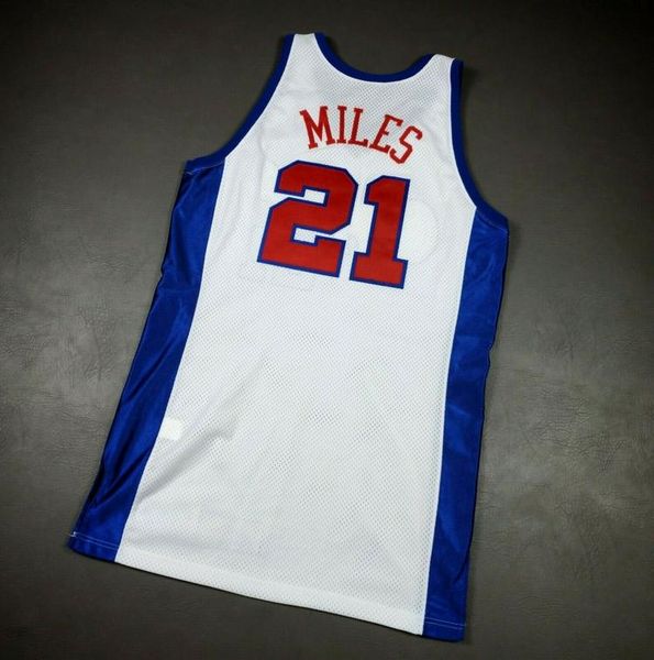 

rare basketball jersey men youth women vintage darius miles champion 01 02 high school size s-5xl custom any name or number, Black