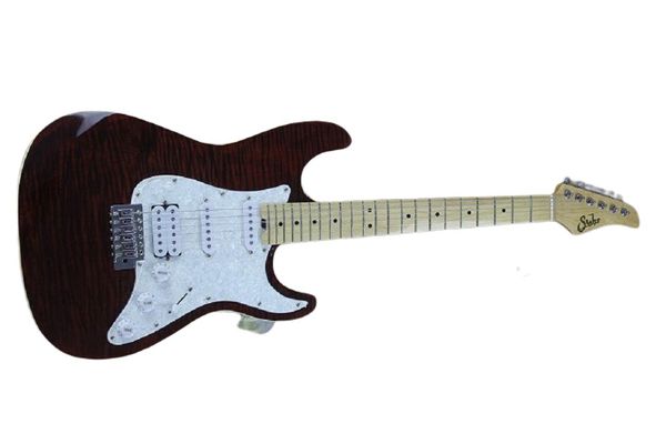 

new arrival 6 string black electric guitar very good quitar