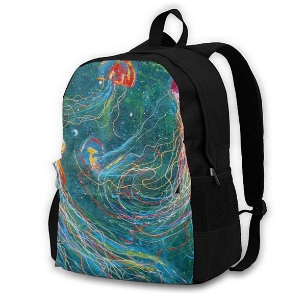 

backpack jellyfish backpacks polyester back to school girl large stylish bags