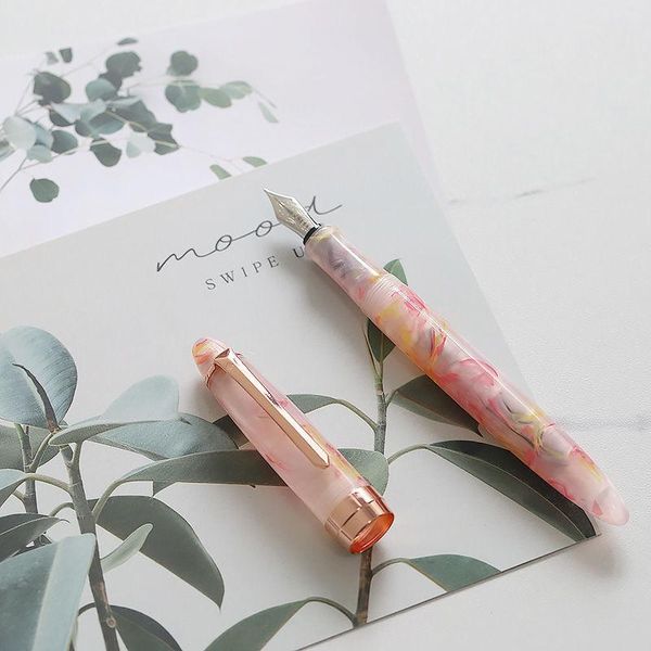 

fountain pens acrylic schmidt nib pen student calligraphy practice business office stationery gift set