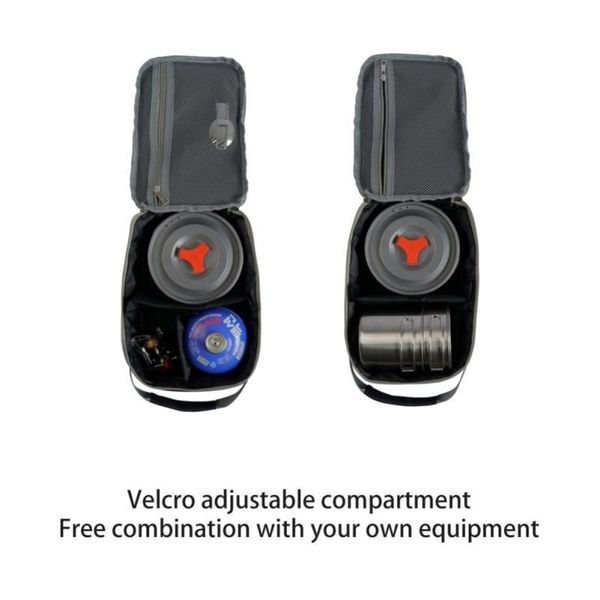 

storage bags set of pot large capacity oxford outdoor cooking utensils bag anti-collision protection cooker kit handbag picnic