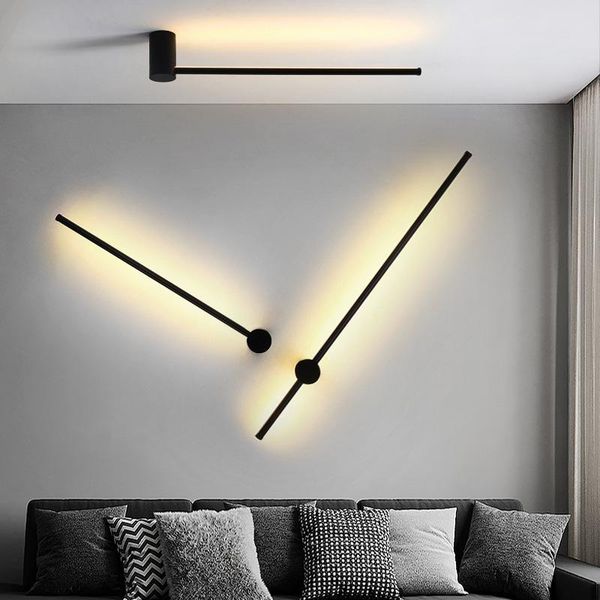 

wall lamps modern minimalism led lamp bedroom bedsides lights decoration living room reading warm loft light