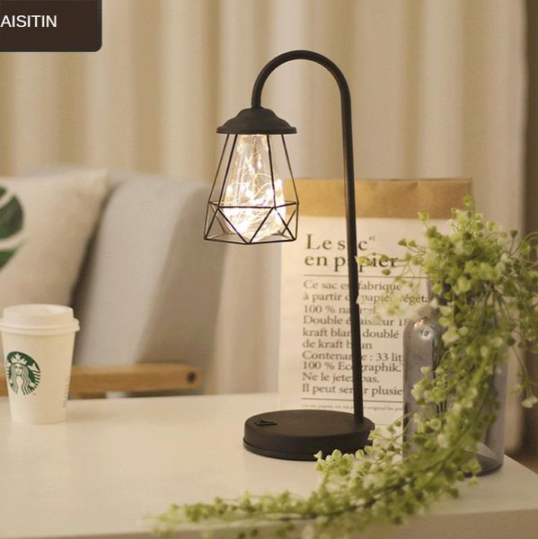 

table lamps led night light home decoration lamp usb small study room water drop christmas holiday