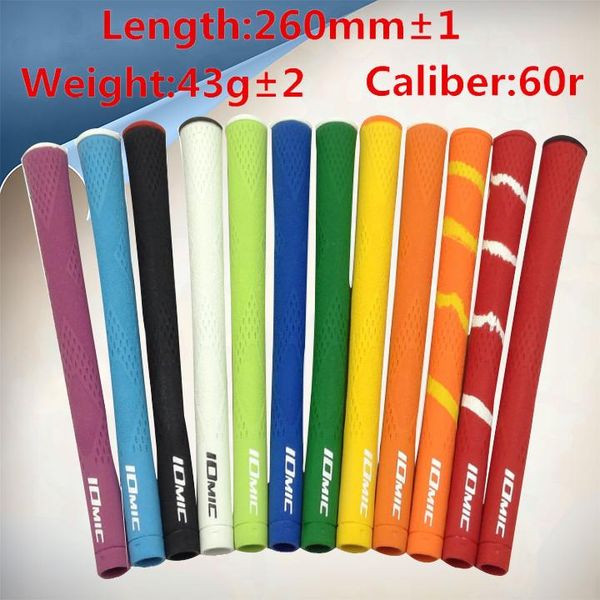 

club grips iomic golf rubber irons 10 colors in choice 13pcs/lot clubs