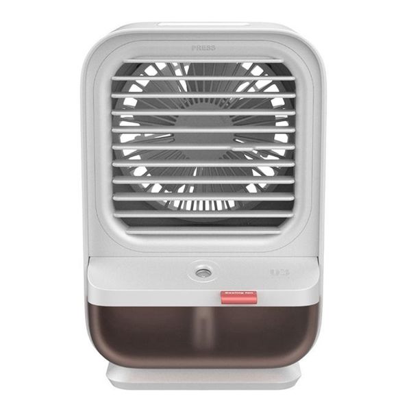 

ice fog fan, usb mini water-cooled air-conditioning fan with atmosphere night light fans & coolings