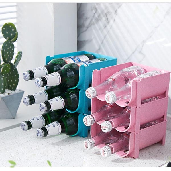 

the refrigerator beer beverage storage box can be stacked kitchen & organization