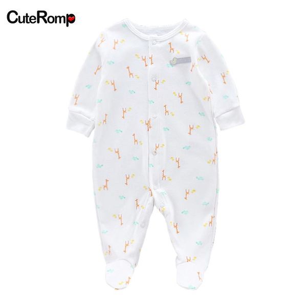 

footies 0-12 months infant cartoon cute baby girl clothes for boy girls jumpsuit clothing pyjama born, Blue