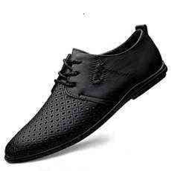 

tangzuo a111 casual leather shoes, , 37-45, Black
