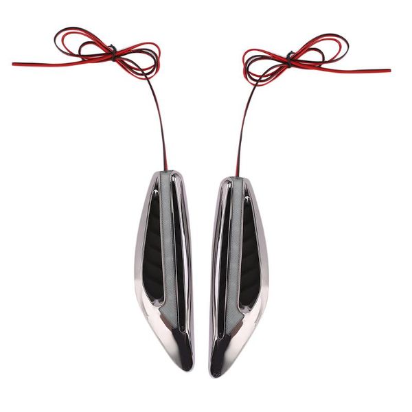 

professional pair of steering light mudguard side lamp dc12v blade shape auto car led lights marker turn signal headlights