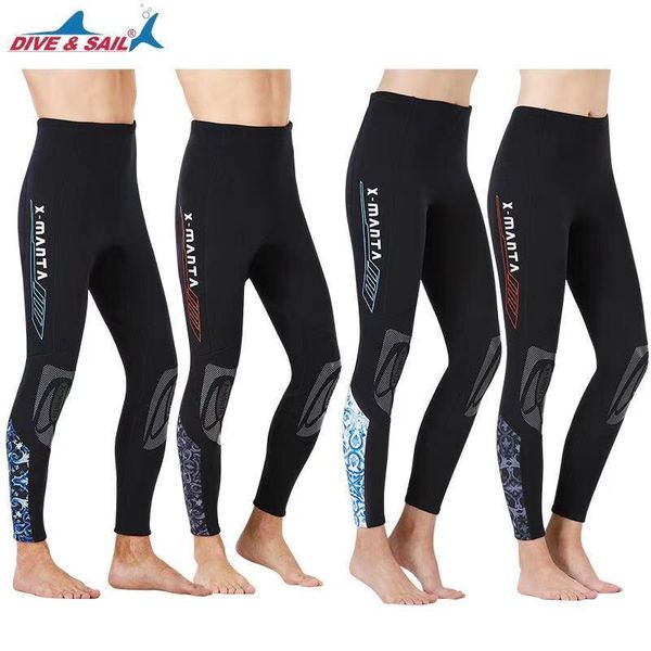 

men's swimwear 1.5mm neoprene pants wetsuits men women scuba diving surfing adults wet suit leggings for kayaking canoeing