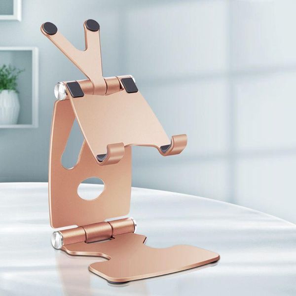 

cell phone mounts & holders foldable aluminum alloy holder adjustable angle tablet stand mount metal support display bracket for smartphones