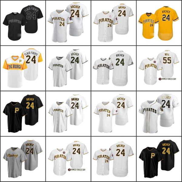 

pittsburgh pirates men 24 chris archer womenyouth jersey, Black;red