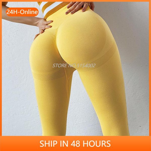 

women's leggings women bubble bupush up fitness legging slim high waist leggins mujer seamless, Black