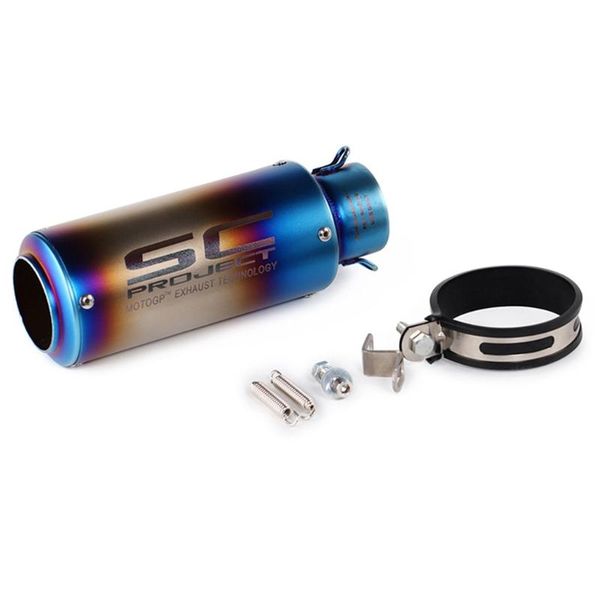 

motorcycle exhaust system 51mm/60mm pipe muffler