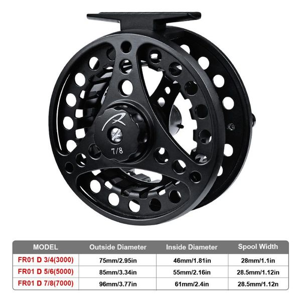 

baitcasting reels fishing wheel 5/6-7/8 wt reel aluminum cnc machine cut large arbor die casting tools